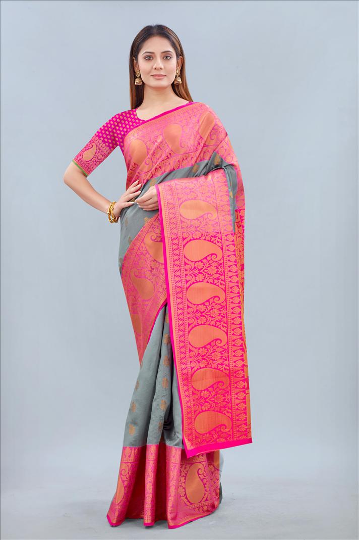 Pure Katan Silk 16 New Designer Festive Wear Handloom Banarasi Saree Collection